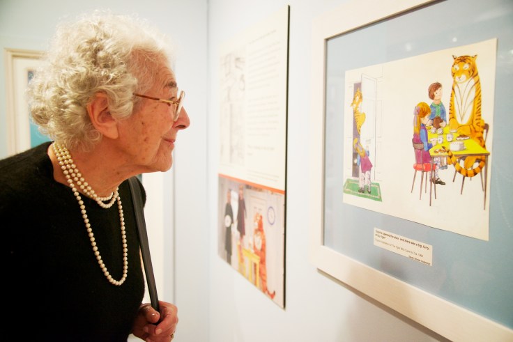 Author-illustrator Judith Kerr. Pic: Damien Wootten/Seven Stories