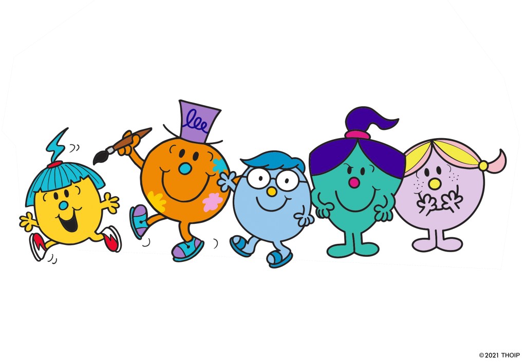 Five new Mr. Men and Little Miss characters